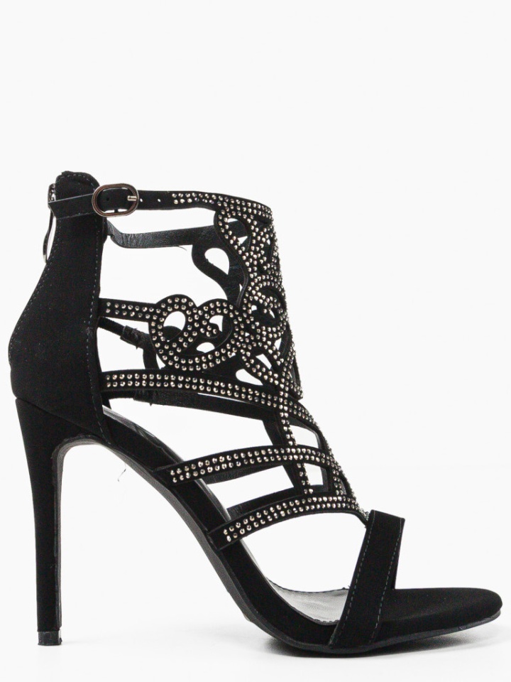 Sandale cu toc Rocky Negre 2