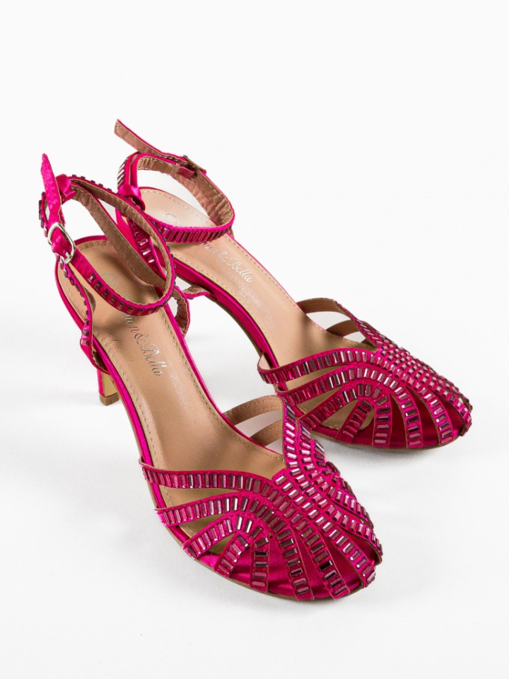 Sandale cu toc Ramire Negre