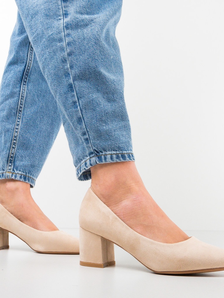 Pantofi Toplakma Bej