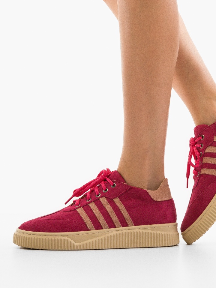 Sneakers dama Crimson Rosii
