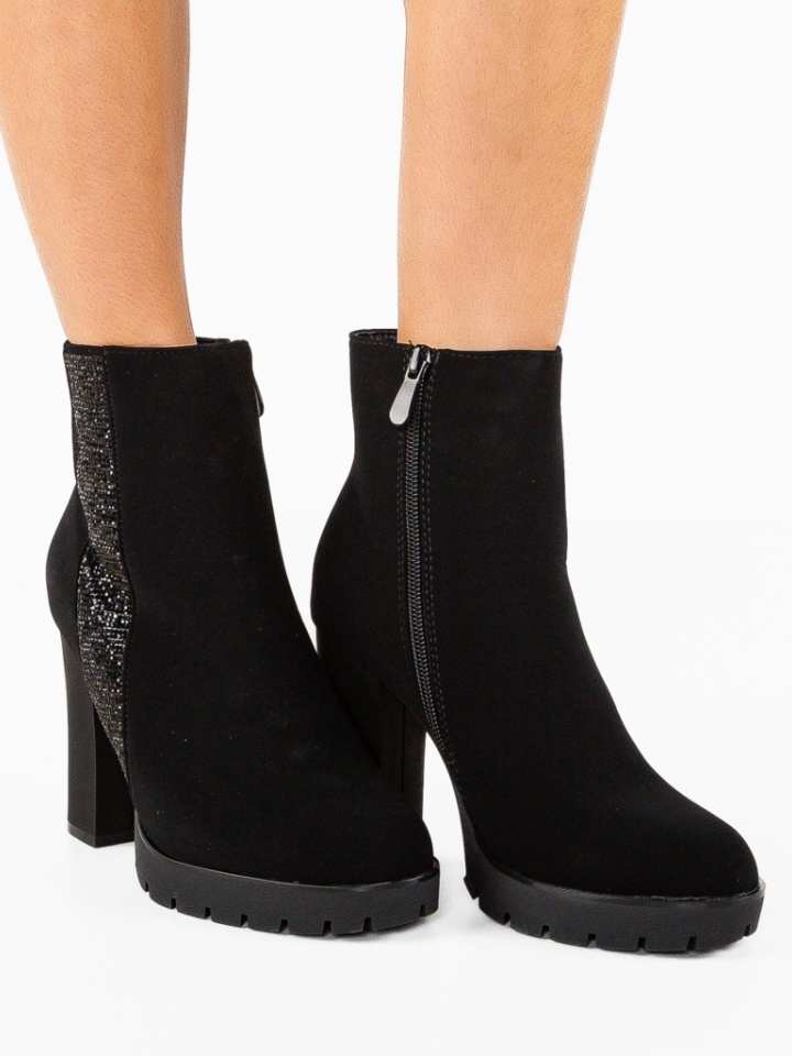 Botine dama Nabil Negre 2