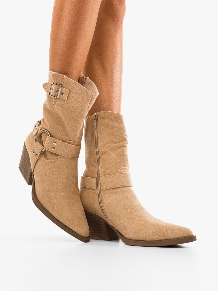 Botine dama Edwin Khaki