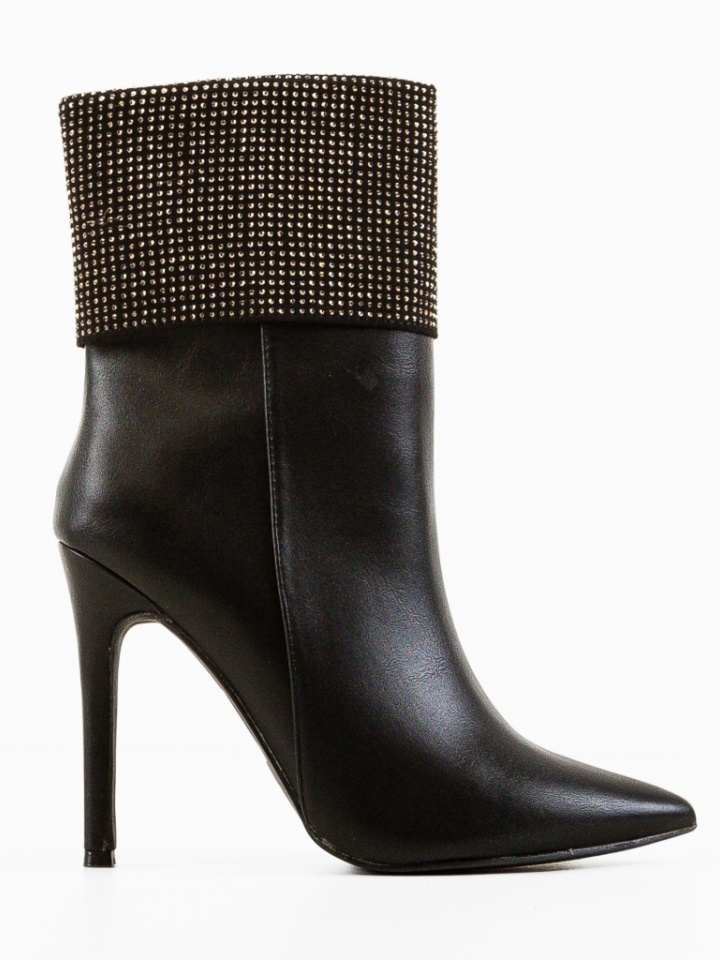 Botine dama Durga Negre