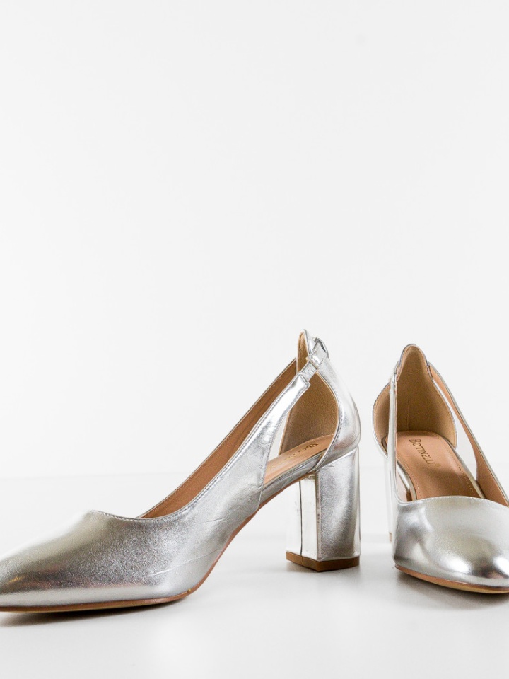 Pantofi dama Adriama Argintii