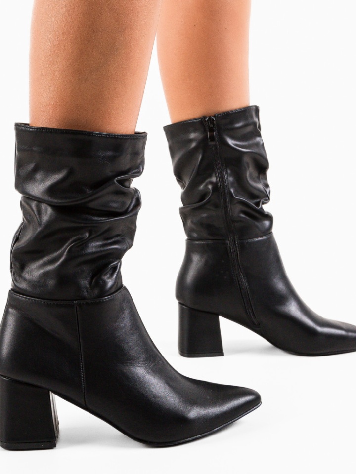 Botine dama Zain Negre