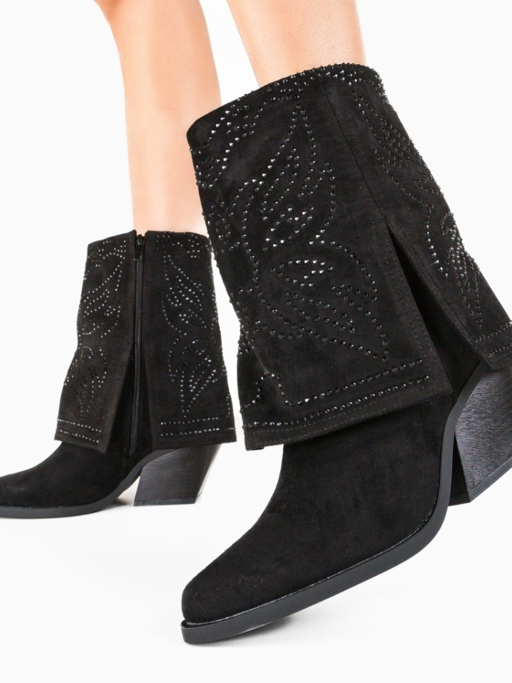 Botine dama Eaton Negre