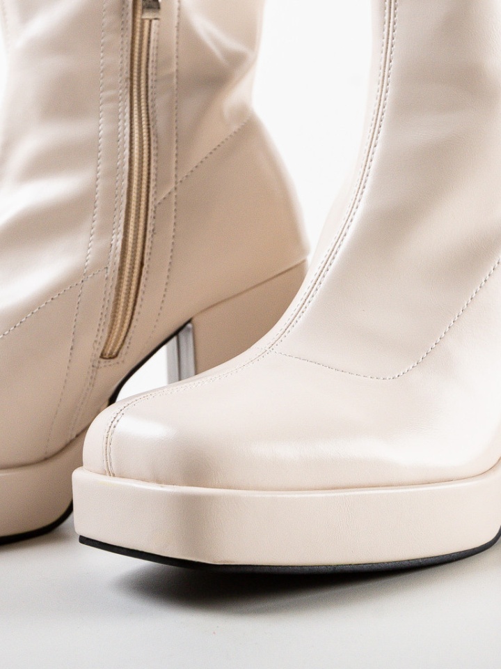 Botine dama Kids Camel