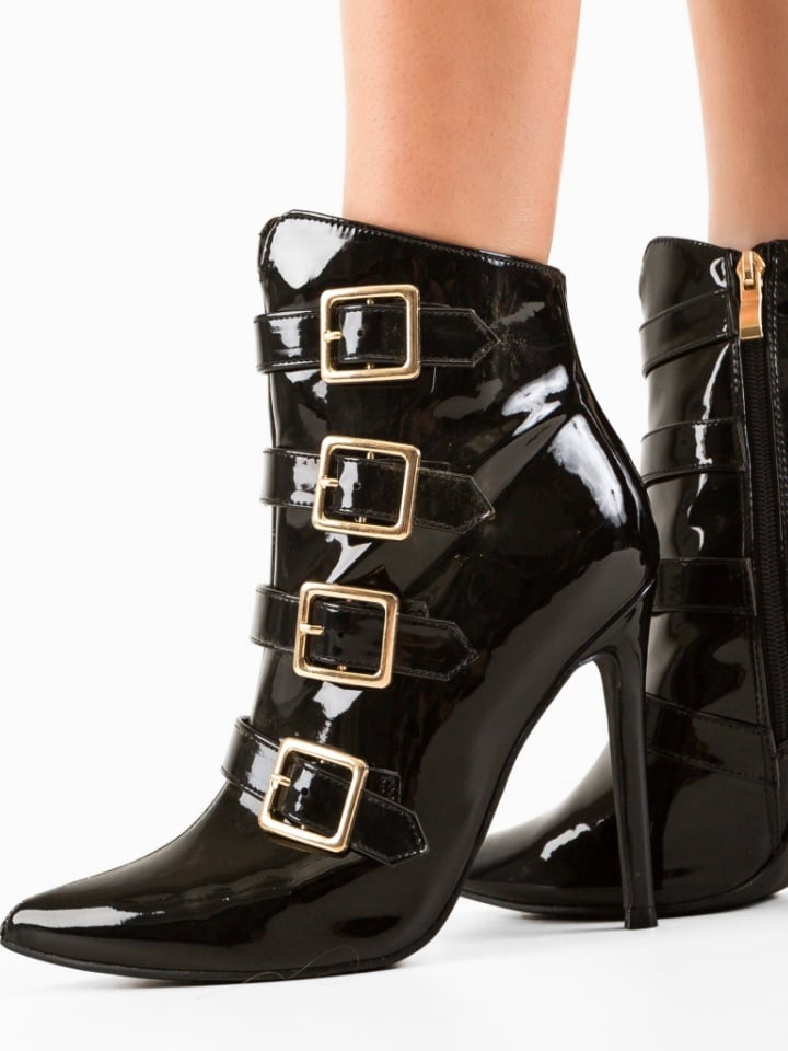 Botine dama Kerry Negre