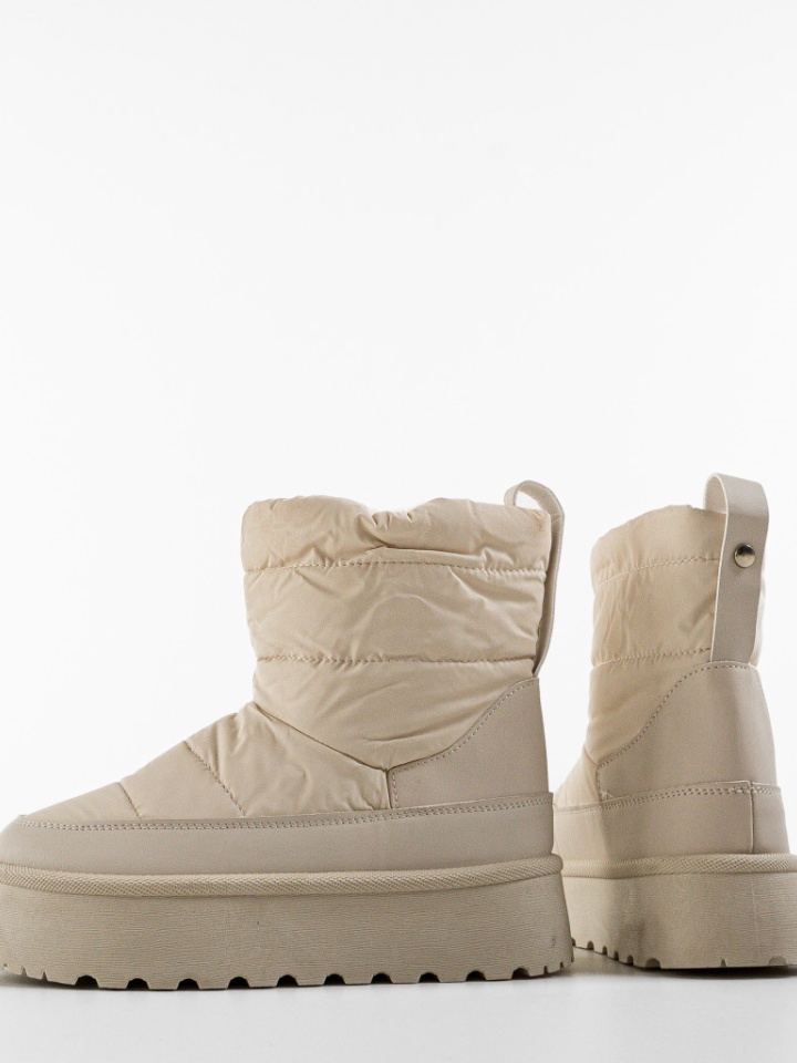 Cizme tip Ug Lyo Bej