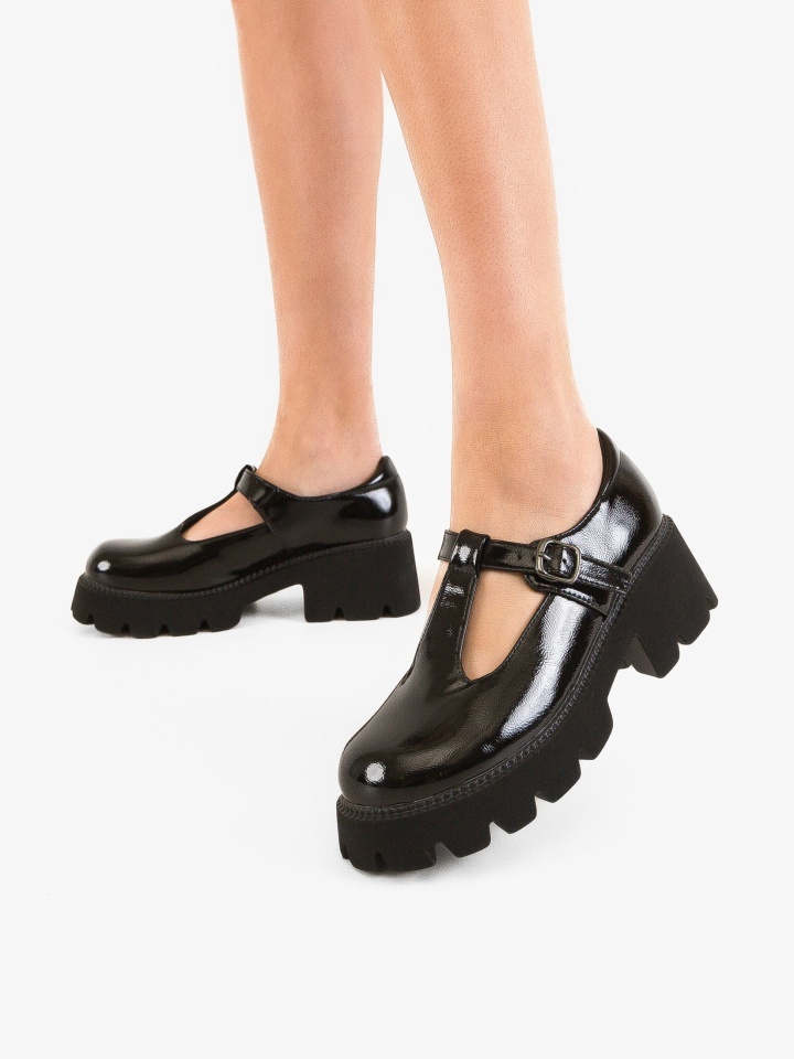 Pantofi Casual dama Fabox Negri