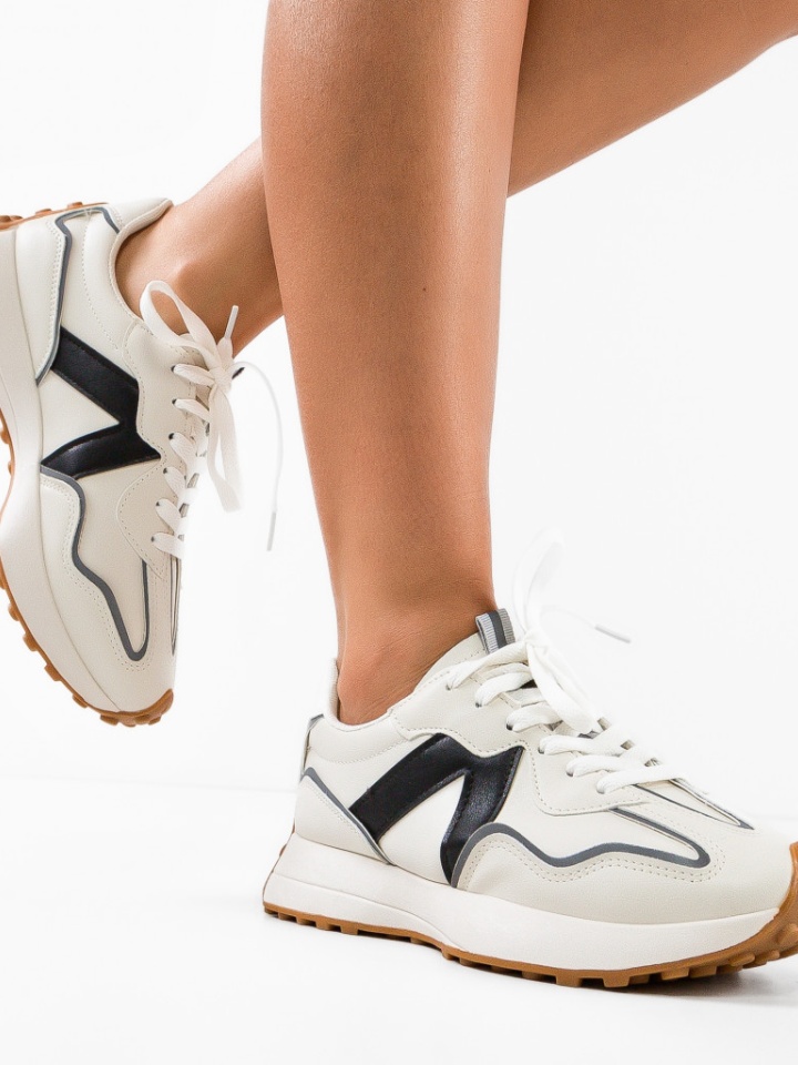 Sneakers dama Dokni Bej