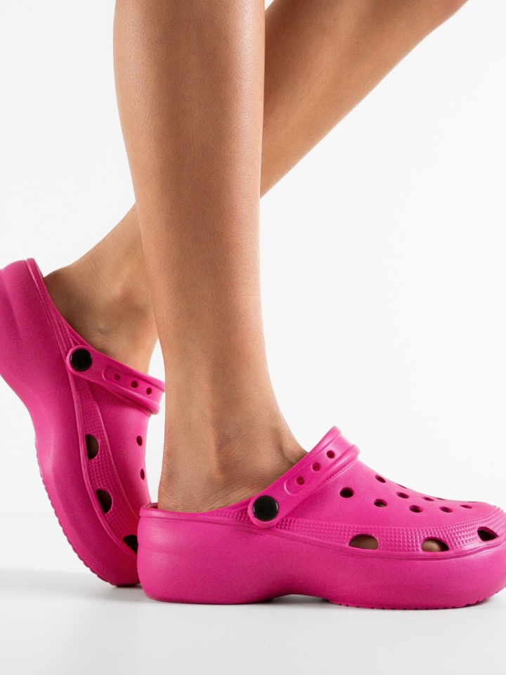 Papuci dama Simo Fuchsia