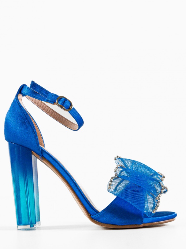 Sandale cu toc Jacobs Verzi