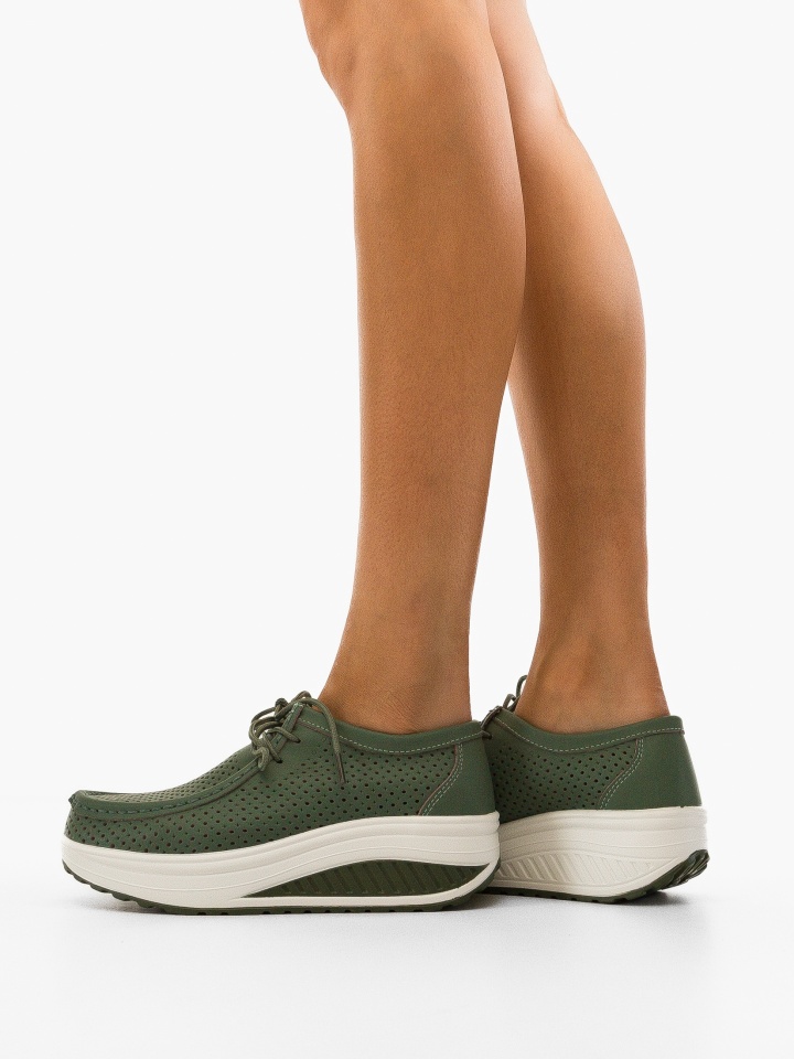 Pantofi Casual Baroco Verzi