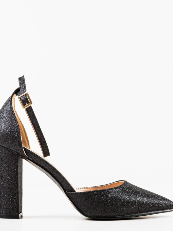 Pantofi cu toc Nakara Aurii 2