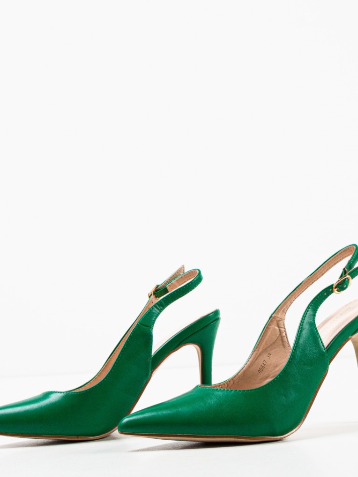 Pantofi cu toc Amani Bej