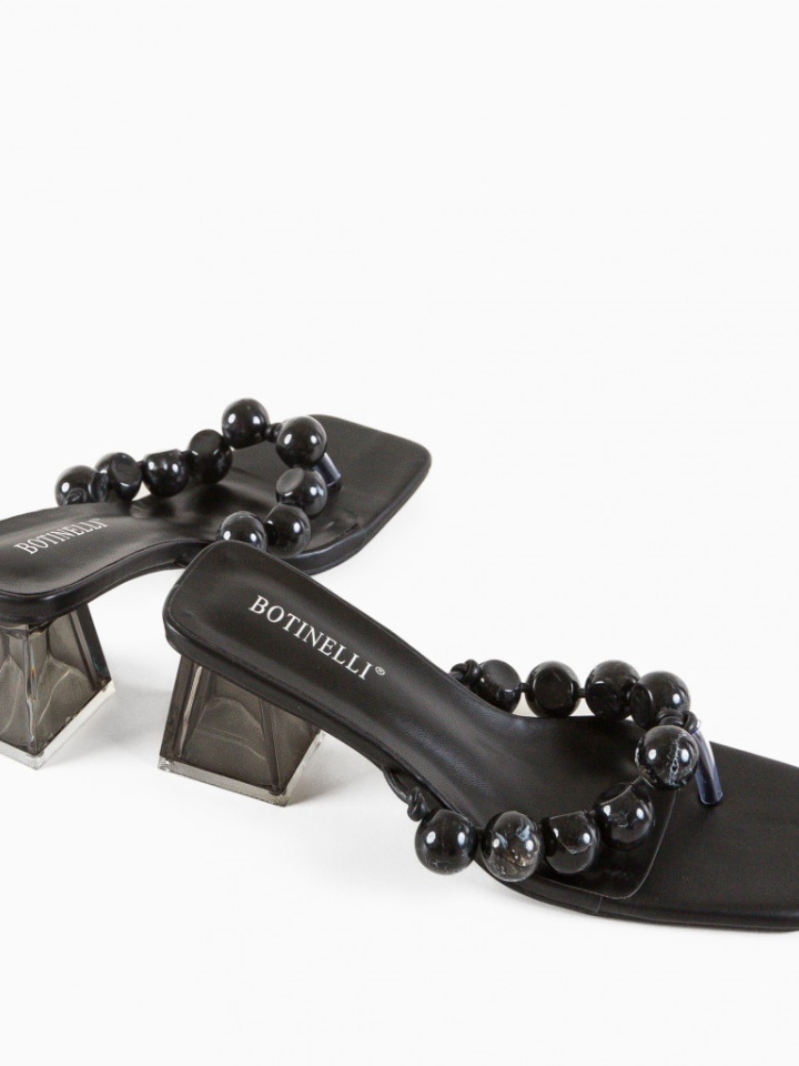 Saboti cu toc Champ Roz