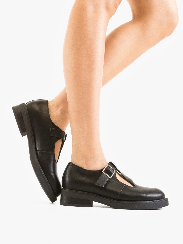 Pantofi Casual Moody Negri