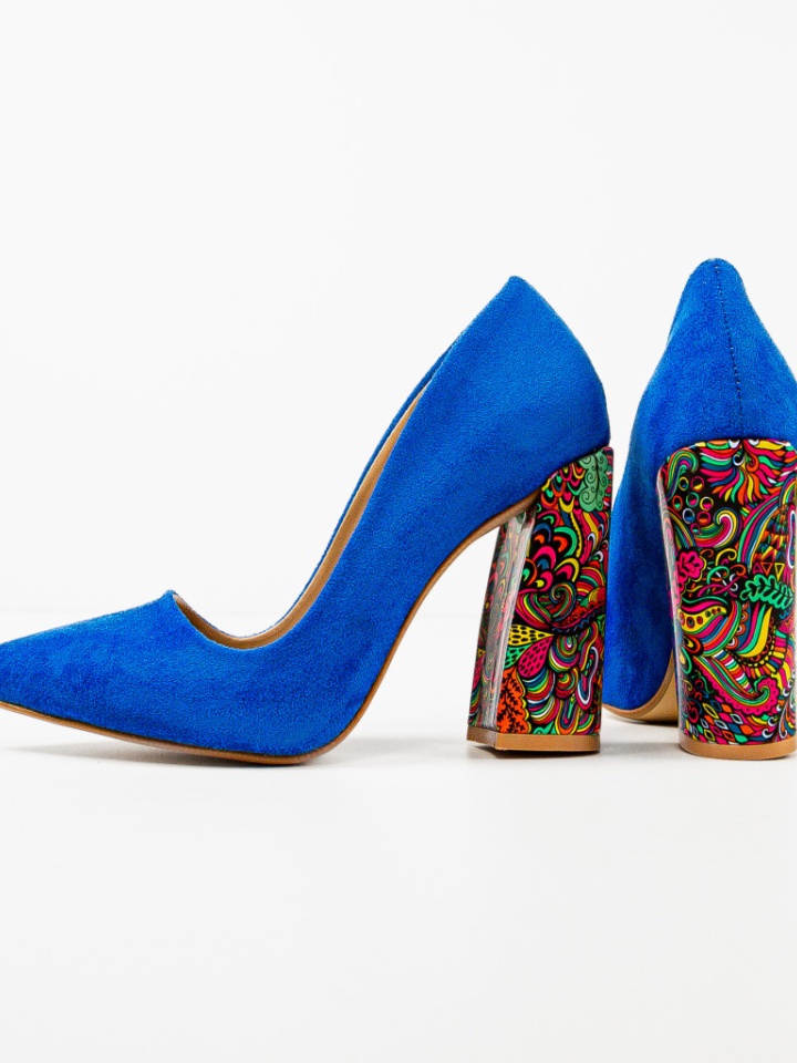 Pantofi dama Monina Albastre