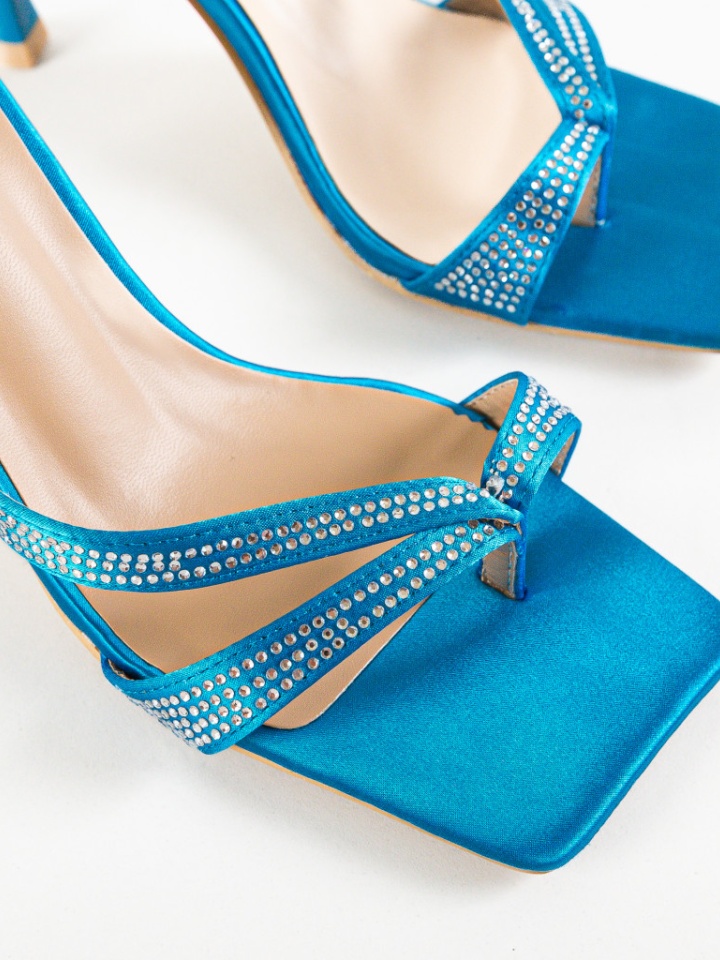 Saboti cu toc Mura Albastri