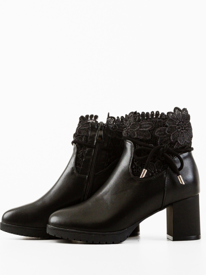 Botine dama Nelnel Negre 2