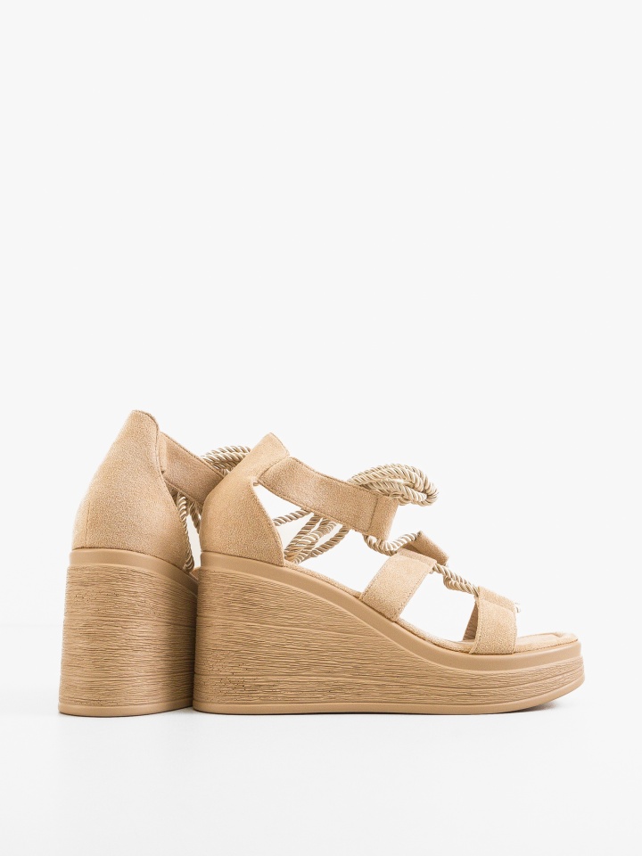 Platforme dama Esmee Bej