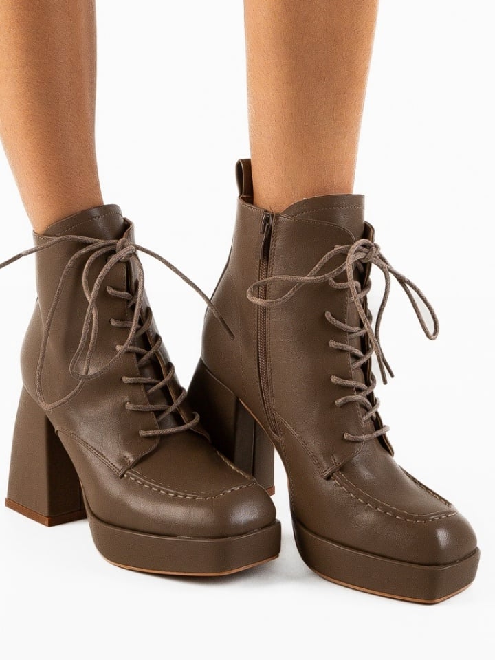 Botine dama Chisom Negre