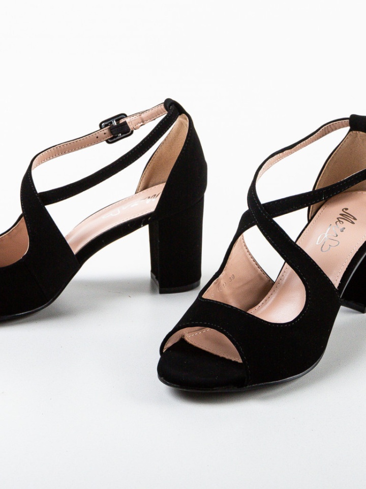 Sandale dama Bamonos Negre