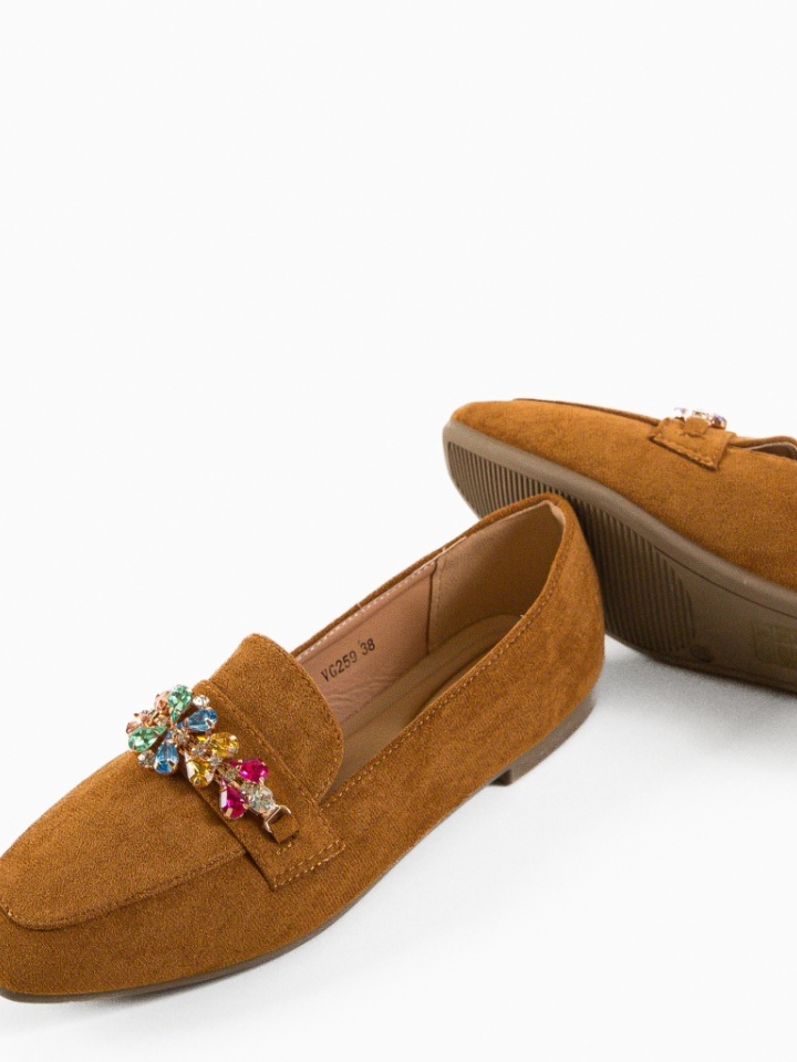 Pantofi Casual Varius Camel