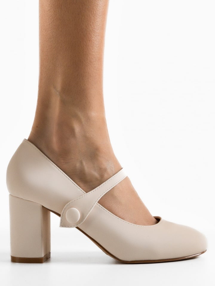 Pantofi dama Rossella Bej