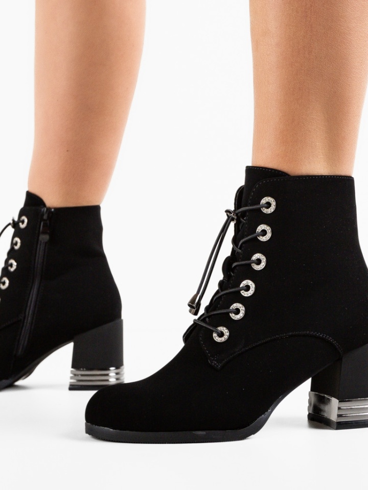 Botine dama Thea Negre