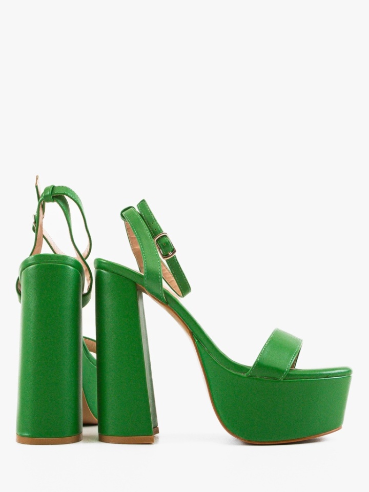 Sandale cu toc Moreno Argintii