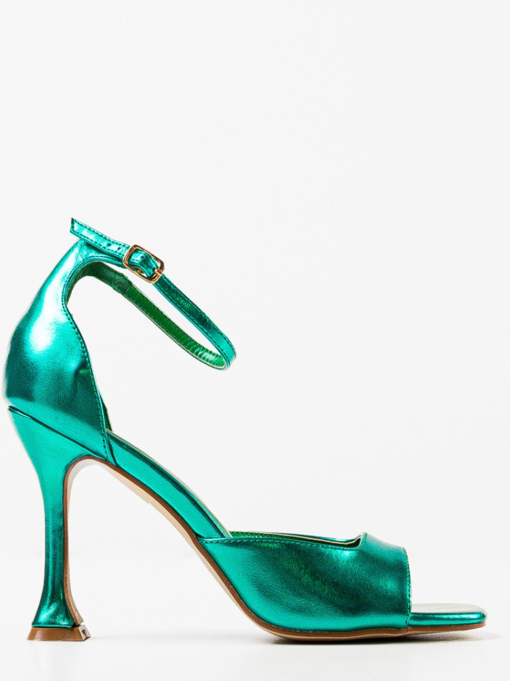 Sandale cu toc Honeyman Negre