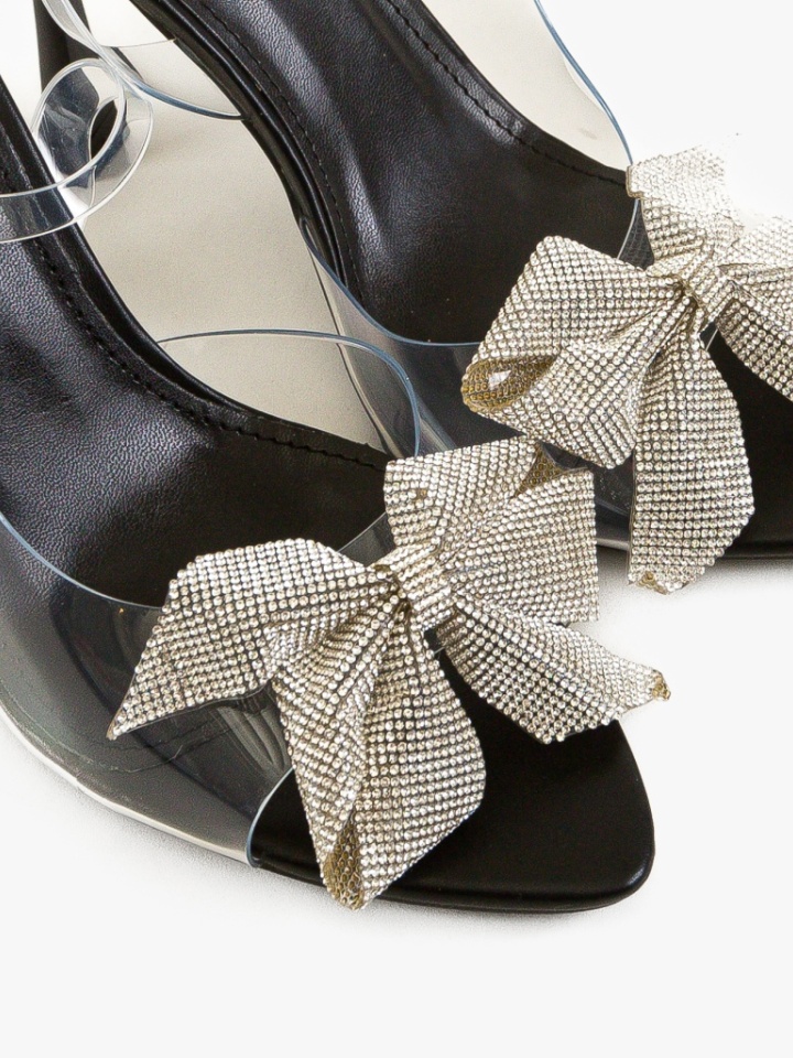 Sandale cu toc Bird Aurii