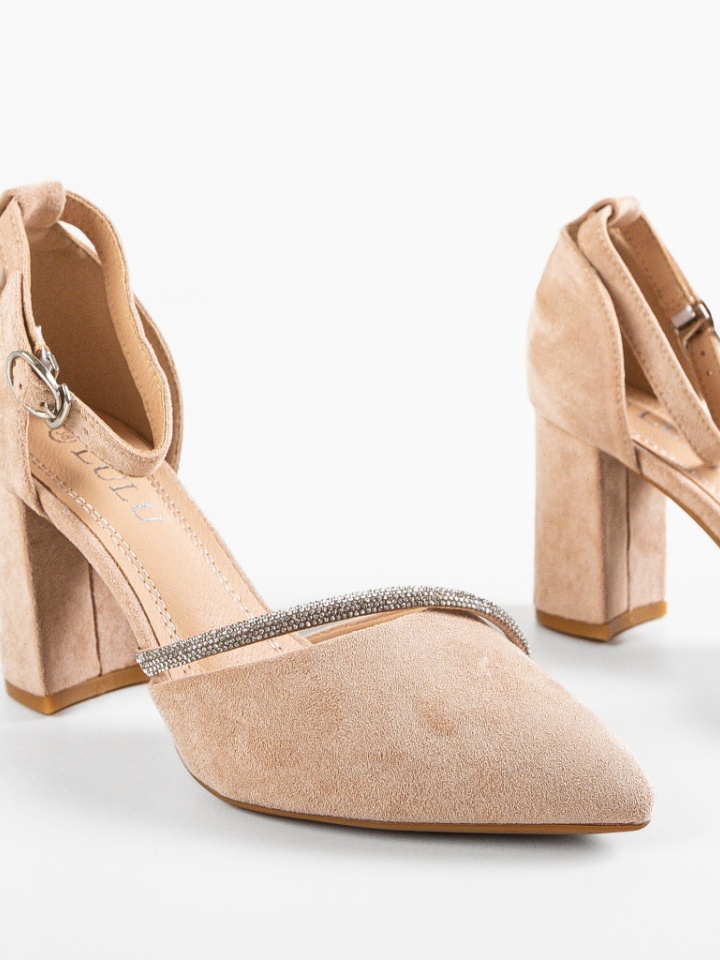 Pantofi dama Dem Bej 3