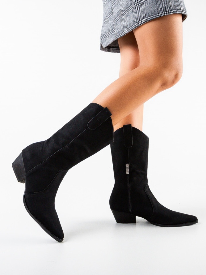 Cizme dama Douamii Negre