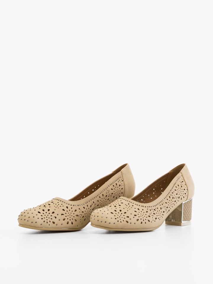 Pantofi dama Curtis Bej