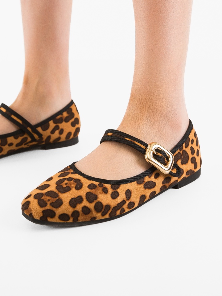 Balerini dama Bernard Animal Print