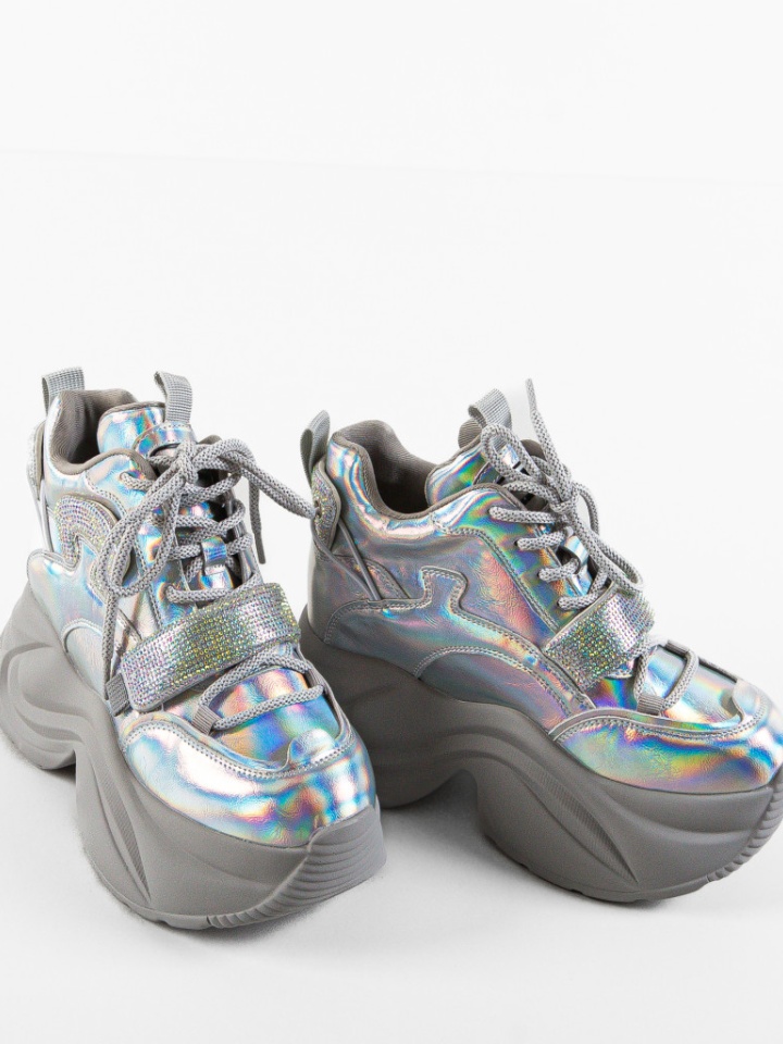 Sneakers dama Bogota Argintii