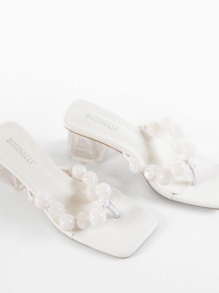 Saboti cu toc Champ Roz