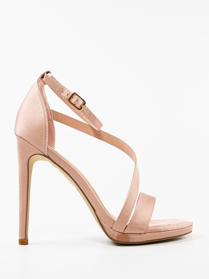 Sandale cu toc Lindon Fuchsia