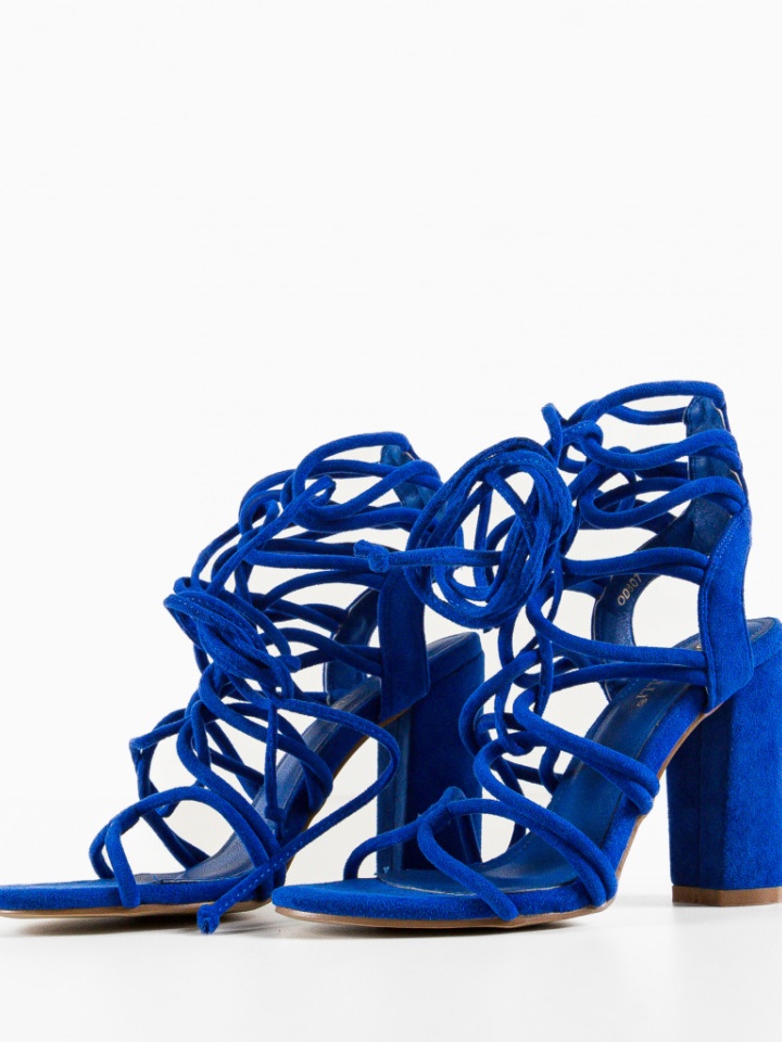 Sandale cu toc Jalka Bej