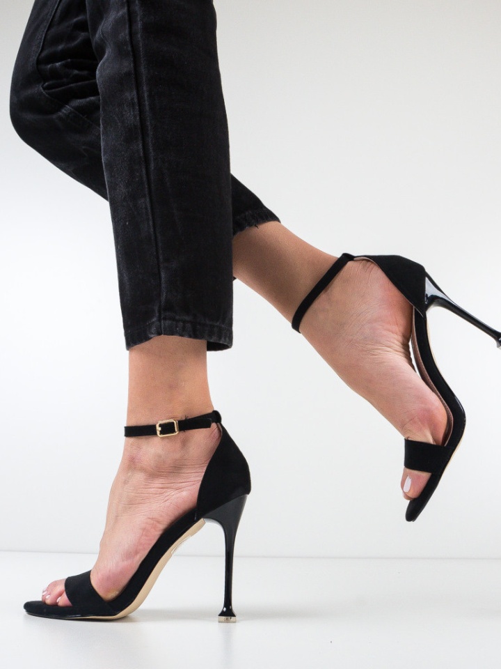 Sandale cu toc Brock Albastre