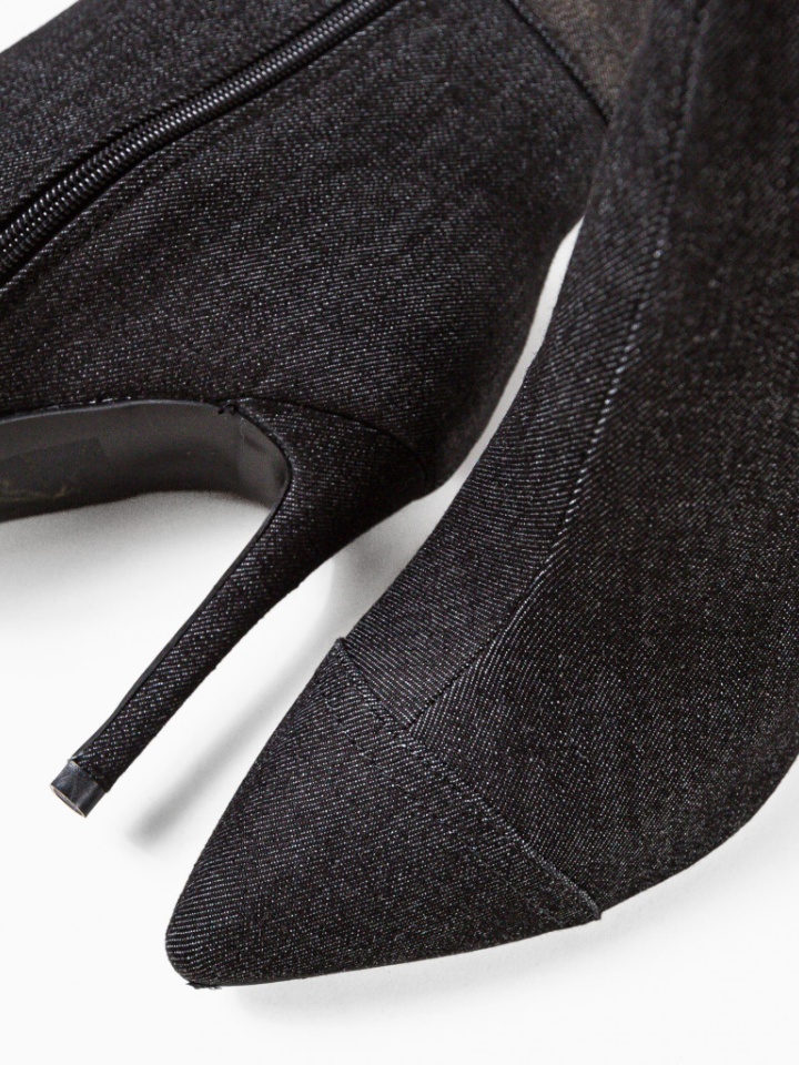 Botine dama Nithya Negre