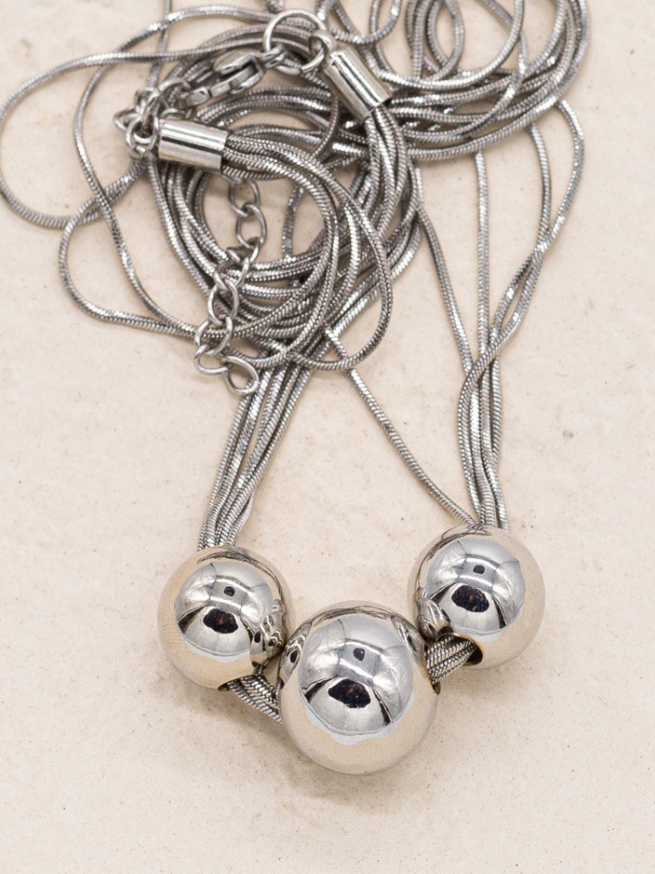 Colier Pleyd Argintiu