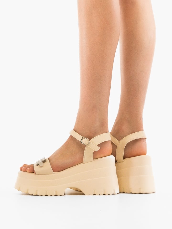 Platforme dama Jujyju Bej