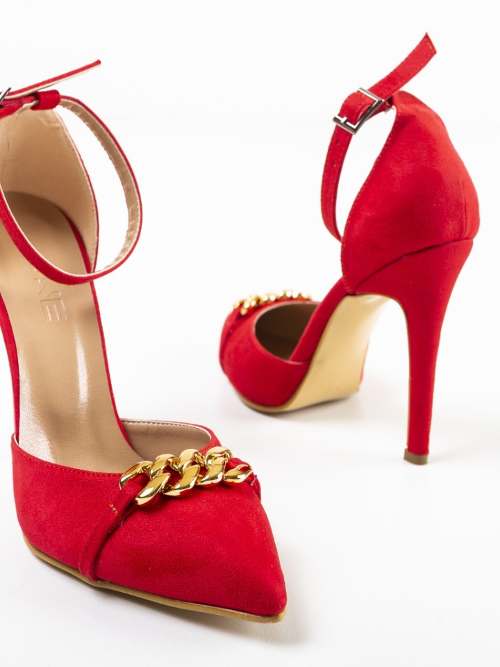 Pantofi Deler Argintii