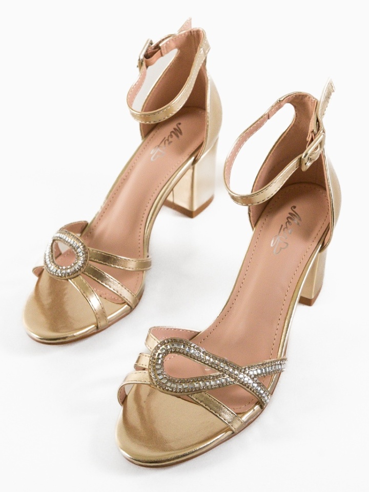 Sandale cu toc Corsant Negre