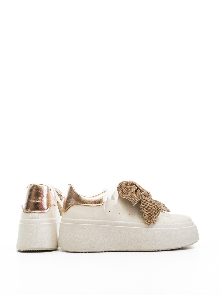 Sneakers dama Eva Argintii