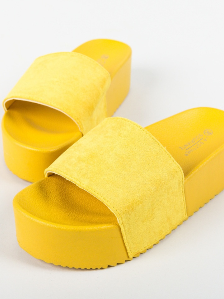 Papuci Escar Galbeni